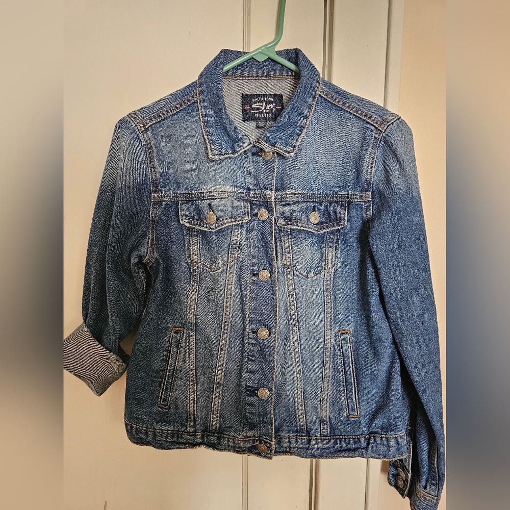 Silver XS Denims Jacket